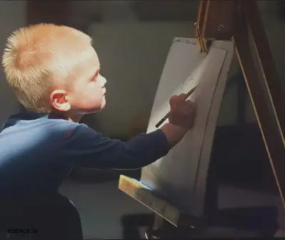 Marats glezno 2 gadu vecumā