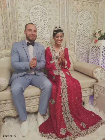 Boutaynas un Aleksandra tradicionālās marokāņu kāzas